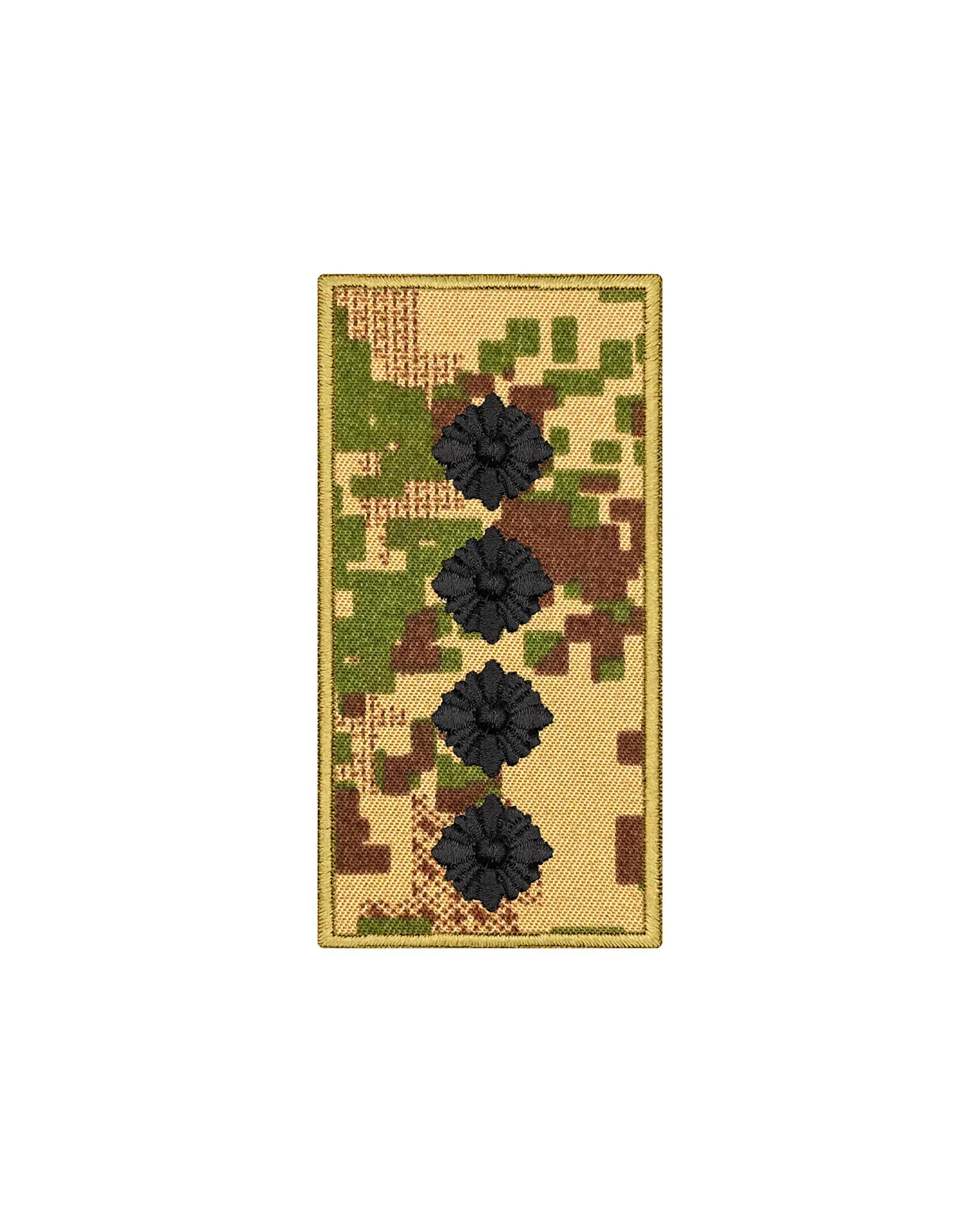 Погон Капітан НГУ 10х5 см Хижак (POG.NGU-13.1)