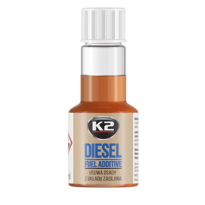 Очиститель форсунок для дизельных двигателей K2 TURBO DIESEL 50 мл (ET3122)