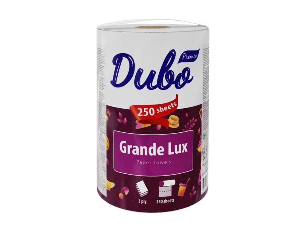 Полотенца бумажные Чудо Grande Lux 1 рул. 3-слойные 250 отрывов Белый (992838)