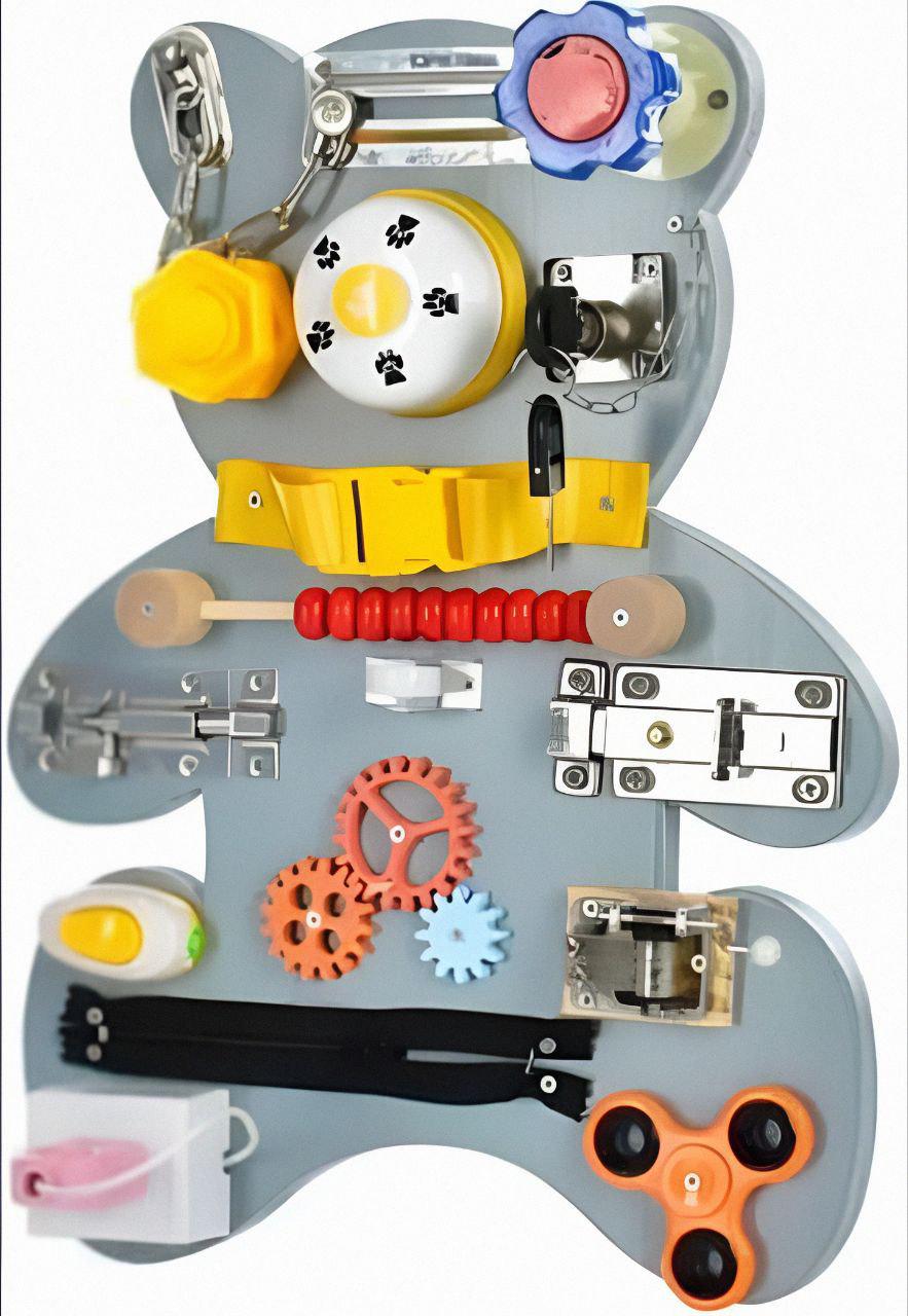 Бизиборд MD 1751 деревянный Бизиборд MD 1751 деревянный