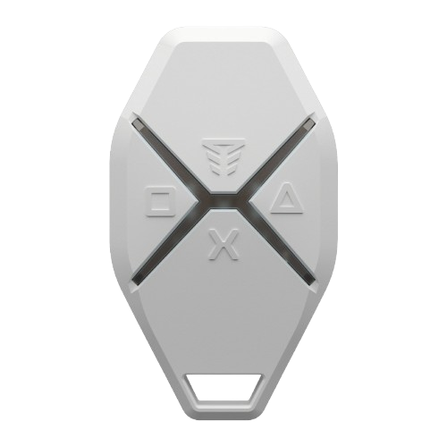 Брелок для керування системою охорони Tiras X-Key дальність до 1200 м 4 кнопки 868 МГц White (95b2173c) - фото 2 Брелок для керування системою охорони Tiras X-Key дальність до 1200 м 4 кнопки 868 МГц White (95b2173c) - фото 2