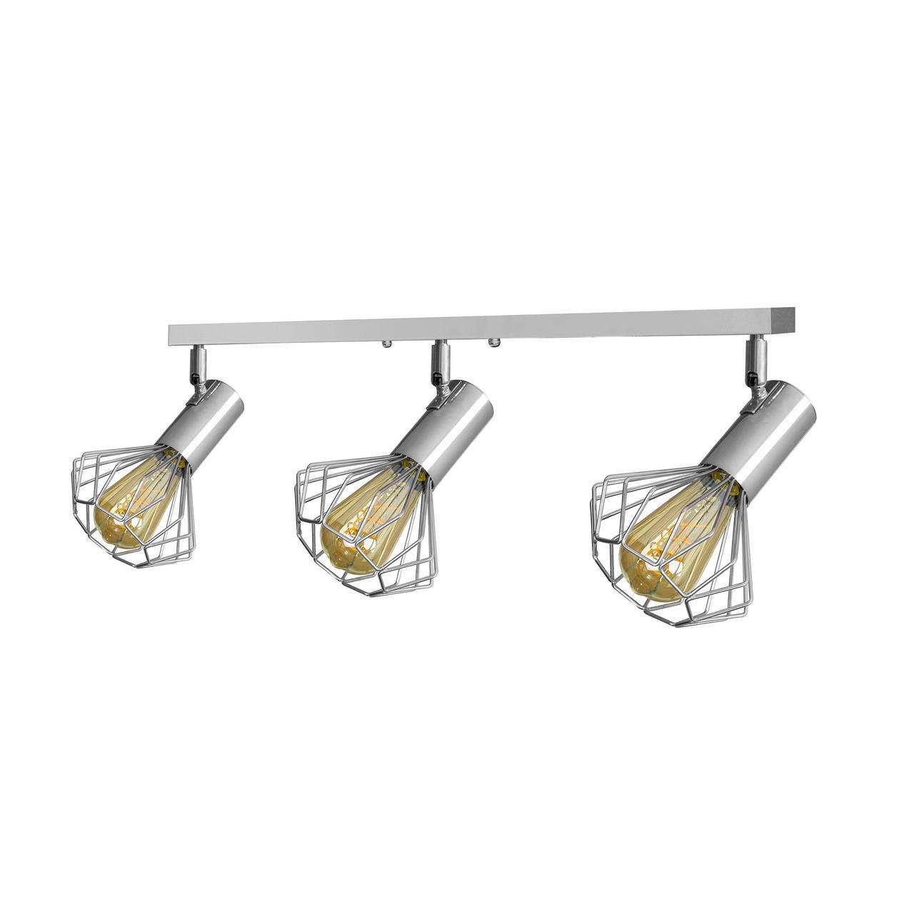 Спот MSK ELECTRIC Diadem під три лампи Е27 Хром (NL 22151-3 CR) - фото 1