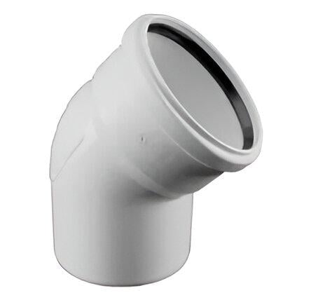 Отвод REHAU Raupiano PLUS 110 мм 45° (UIN-123444001)