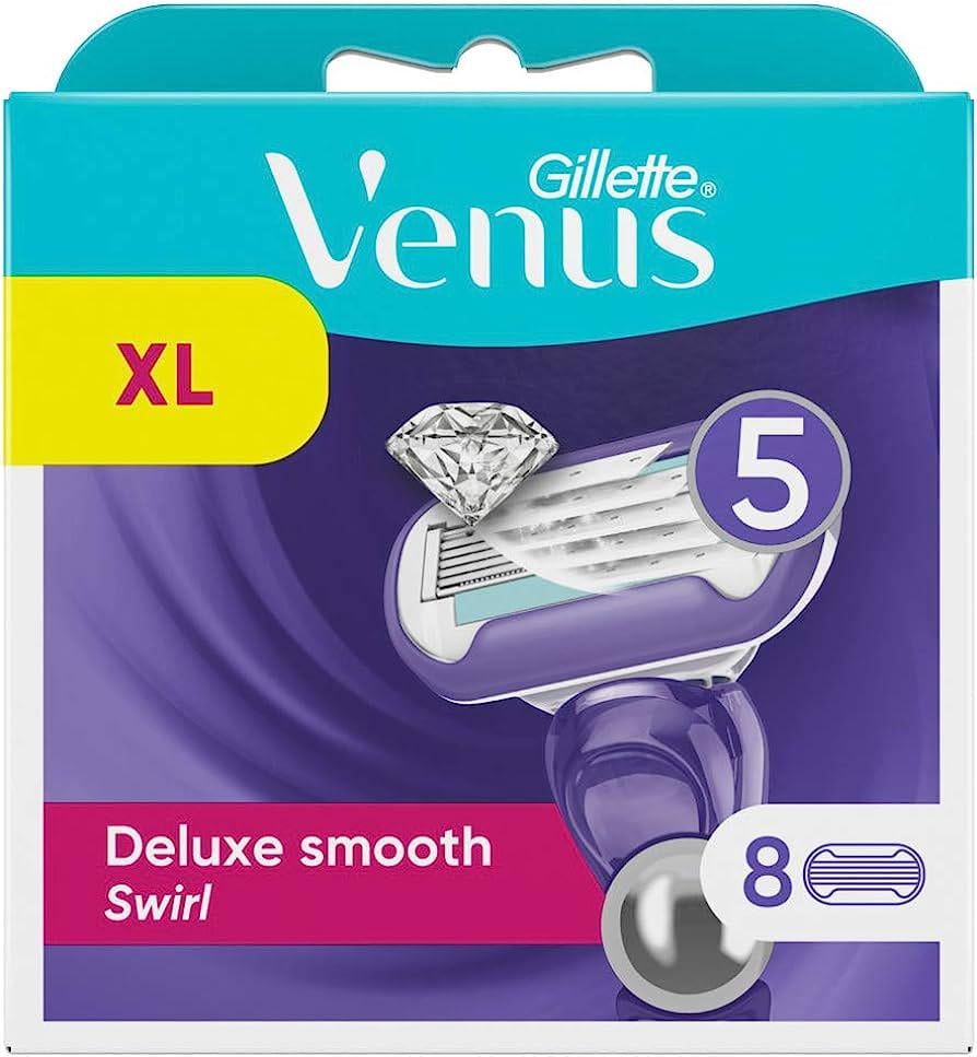 Картриджі для гоління змінні жіночі Venus Deluxe Smooth Swirl 8 шт. (13309642)