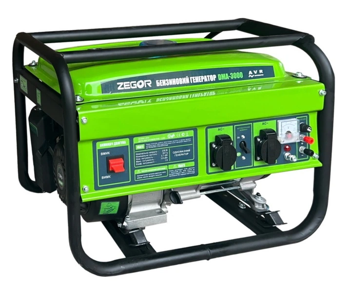 Генератор бензиновий 3 кВт Zegor DMA-3000 (32367661)