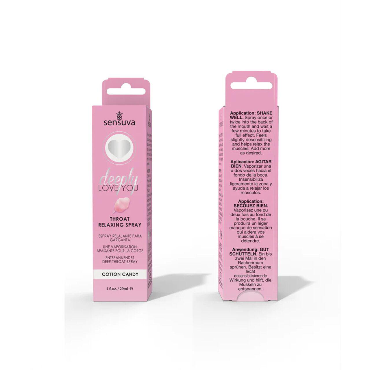 Спрей для глибокого мінету Sensuva Deeply Love You Cotton Candy 29 мл (SO9818) - фото 3