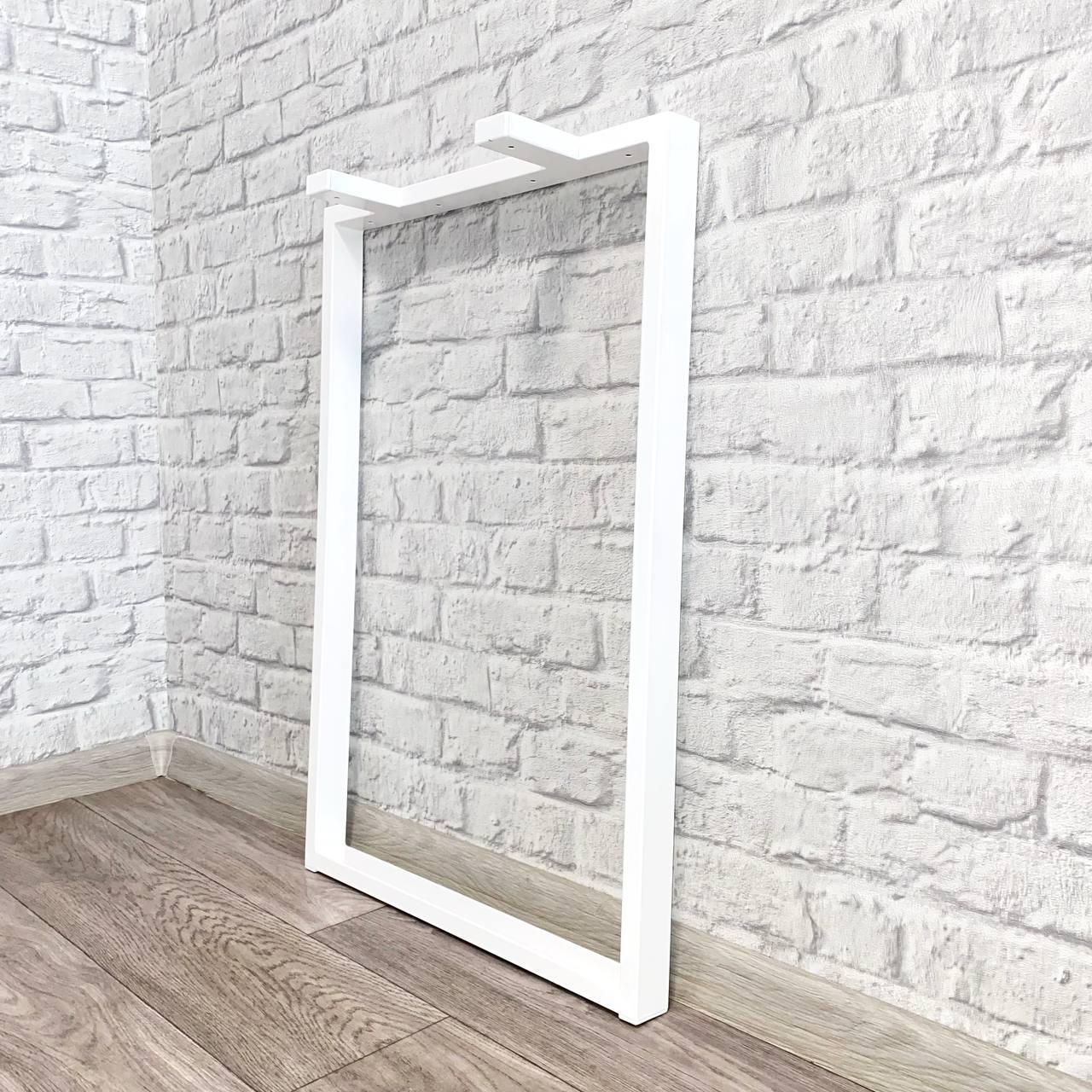 Опора металлическая для стола Krei Симпл 735х600 мм пр 40х20 мм Черный (ОП1144.60.1) Опора металлическая для стола Krei Симпл 735х600 мм пр 40х20 мм Черный (ОП1144.60.1)