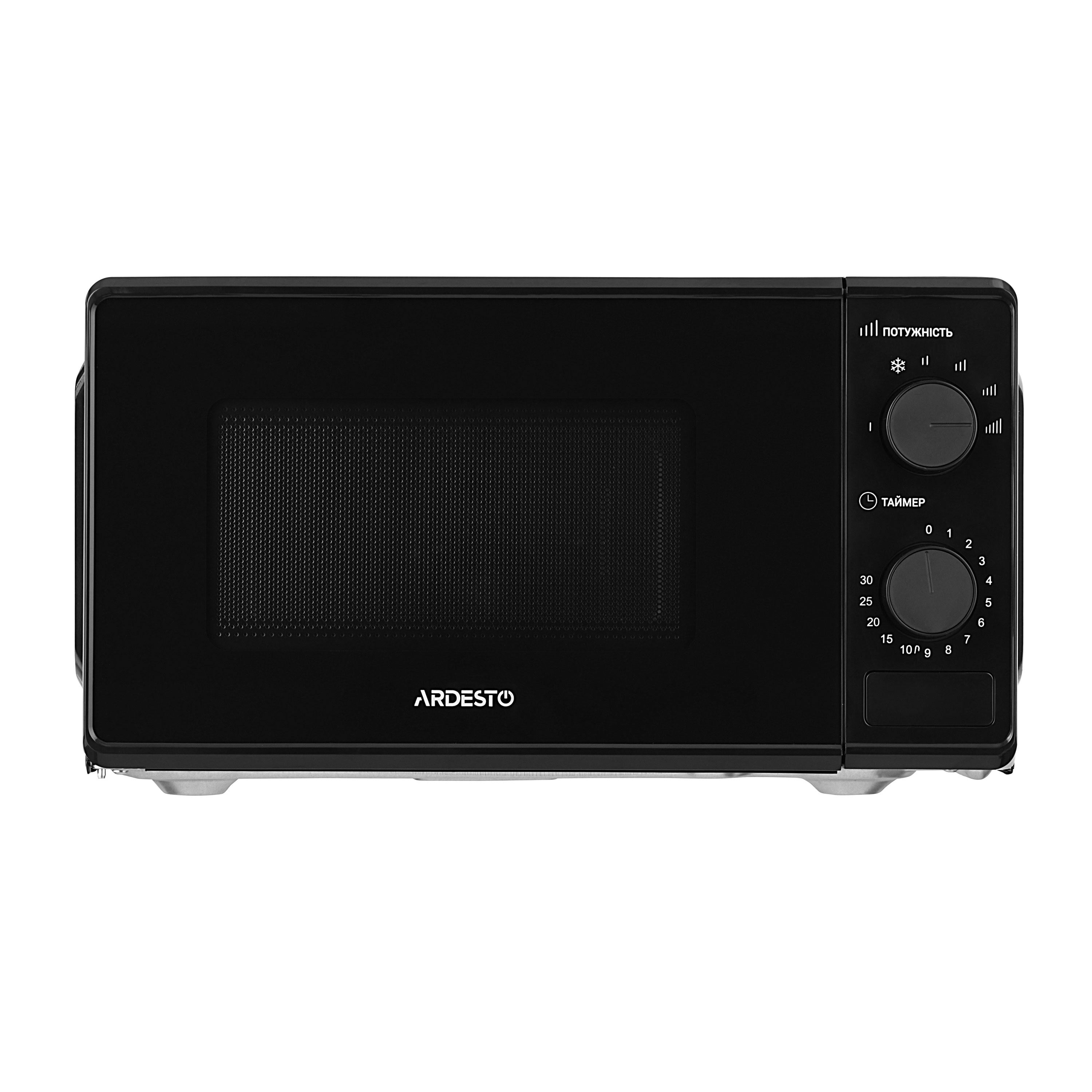 Микроволновая печь ARDESTO GO-S724B 20 л 700 Вт с механическим управлением Черный (30167407)