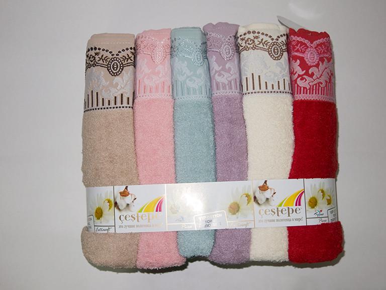 Набор полотенец Cestepe VIP Cotton Linda 70х140 см 6 шт. (10738281)