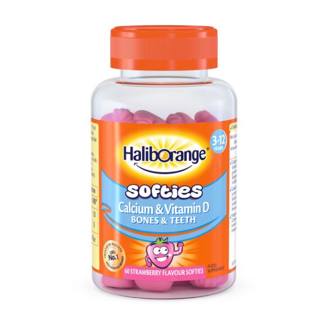 Кальций Haliborange Softies Calcium & Vitamin D Bones & Teeth 60 желеек Клубника (21873-01) Кальций Haliborange Softies Calcium & Vitamin D Bones & Teeth 60 желеек Клубника (21873-01)