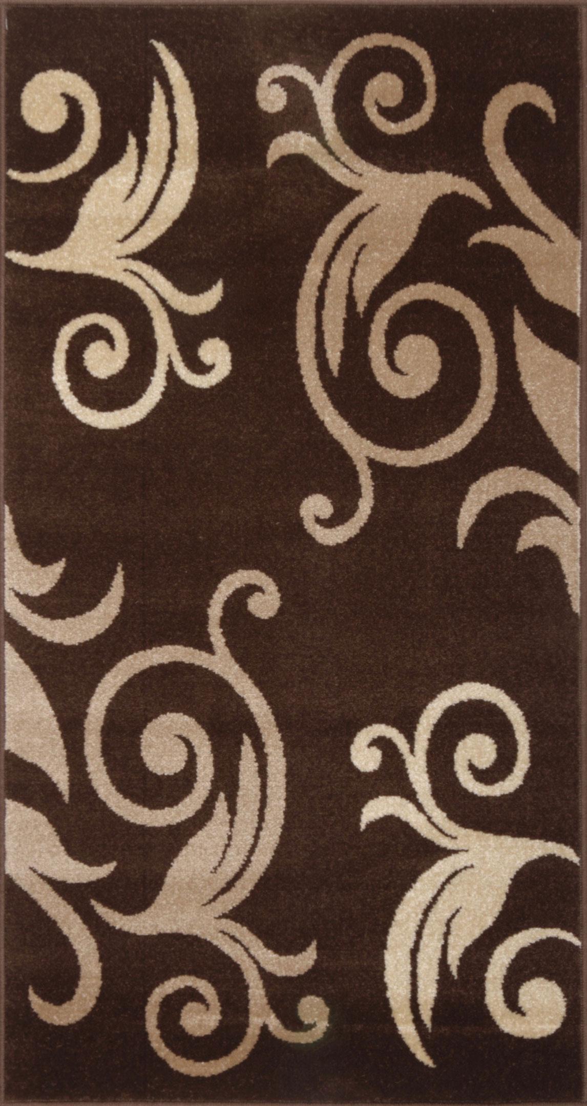 Ковер Karat Daffi 13016/140 0,8x1,5 м прямоугольный Коричневый (00-00006506)