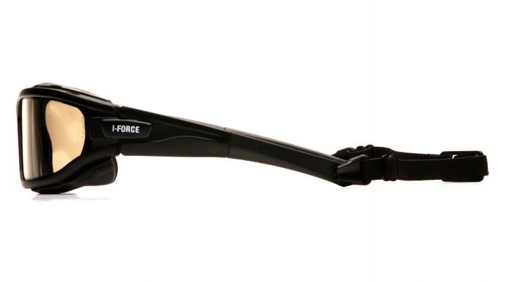 Очки защитные с уплотнителем Pyramex i-Force Slim Зеркальные - фото 3