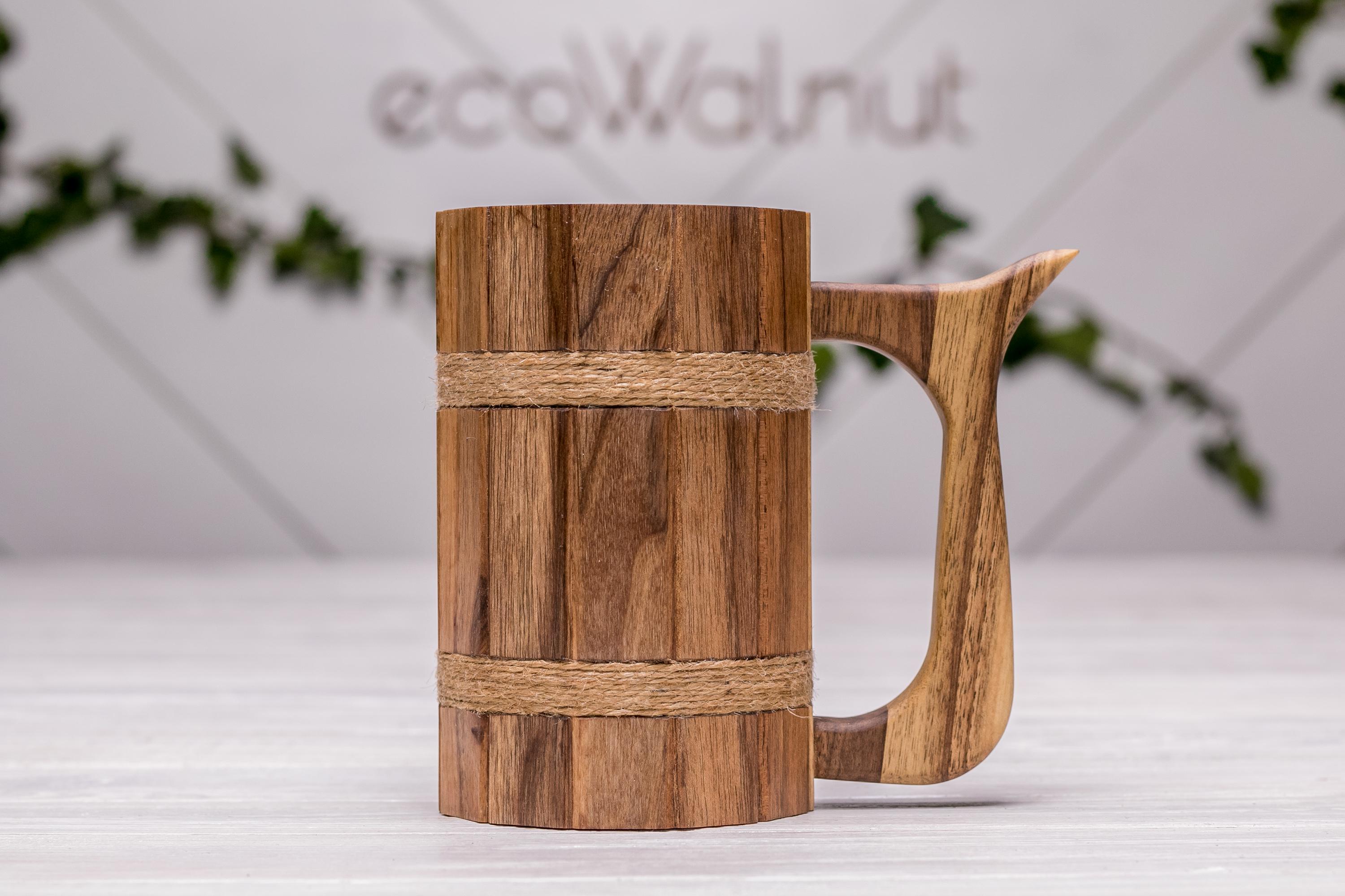 Бокал пивной EcoWalnut с логотипом для напитков пива(EK-31.1) - фото 12