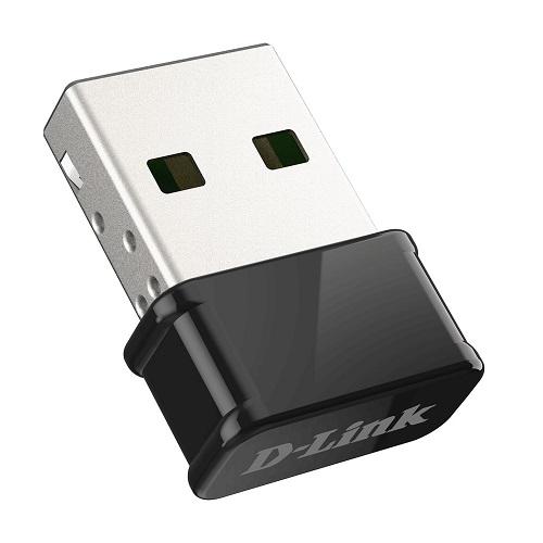 Адаптер Wi-Fi D-Link AC1300 USB/MU-MIMO Чорний (DWA-181) - фото 2