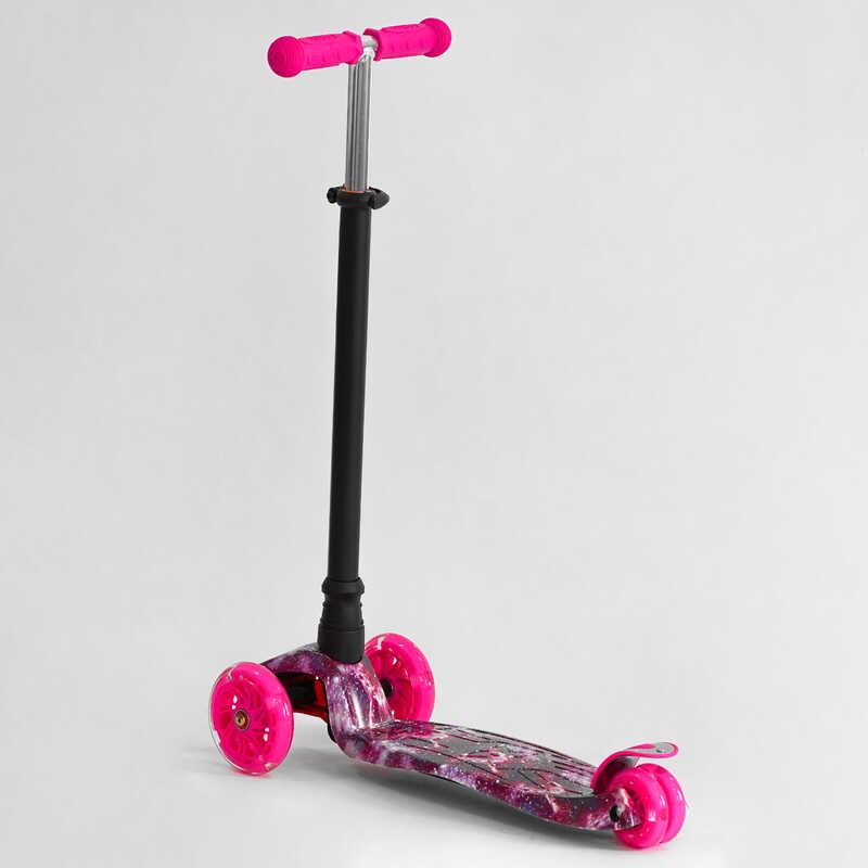 Самокат Best Scooter 779-2504 MAXI пластмасовий 4 колеса PU d 12 см