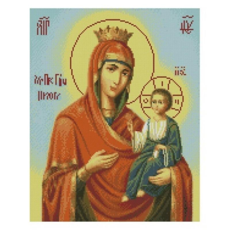 Алмазная мозаика FA40819 Иверская икона Божей Матери 40x50 см