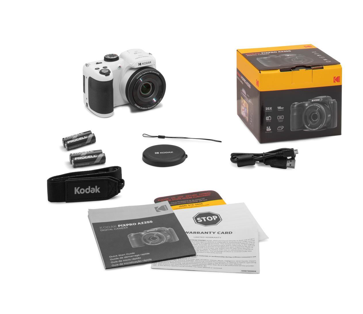 Фотоапарат Kodak AZ255WH (476286) - фото 2 Фотоапарат Kodak AZ255WH (476286) - фото 2