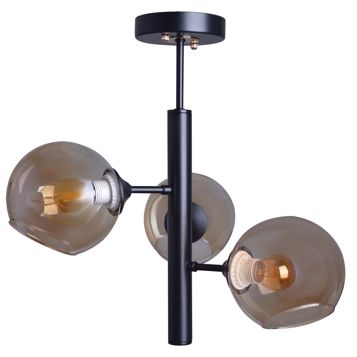 Люстра BL-518S/3 E27 BK+FG