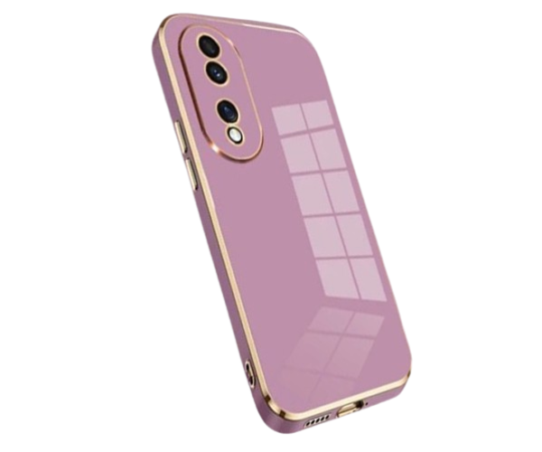 Чехол накладка Silicone Adds 6D для Honor 70 Фиолетовий