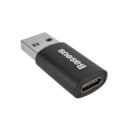 Перехідник BASEUS Ingenuity Mini OTG USB 3.1 to Type-C Чорний (ZJJQ000101) Перехідник BASEUS Ingenuity Mini OTG USB 3.1 to Type-C Чорний (ZJJQ000101)