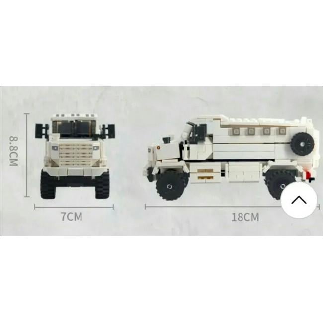 Конструктор бронемашина ЗСУ 005 377 деталей (403075) - фото 3 Конструктор бронемашина ЗСУ 005 377 деталей (403075) - фото 3