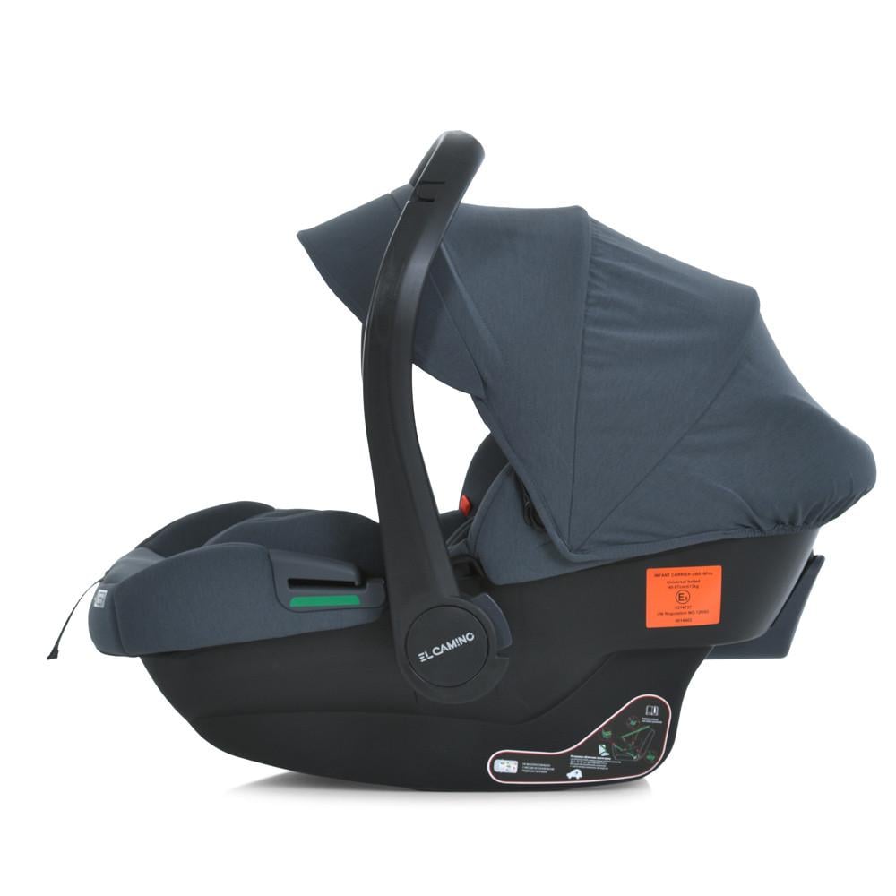 Автокресло для новорожденных El Camino ME 1186 i-KEEP i-SIZE R129 до 87 см 40-87 см Midnight Gray (2763104289) - фото 2 Автокресло для новорожденных El Camino ME 1186 i-KEEP i-SIZE R129 до 87 см 40-87 см Midnight Gray (2763104289) - фото 2