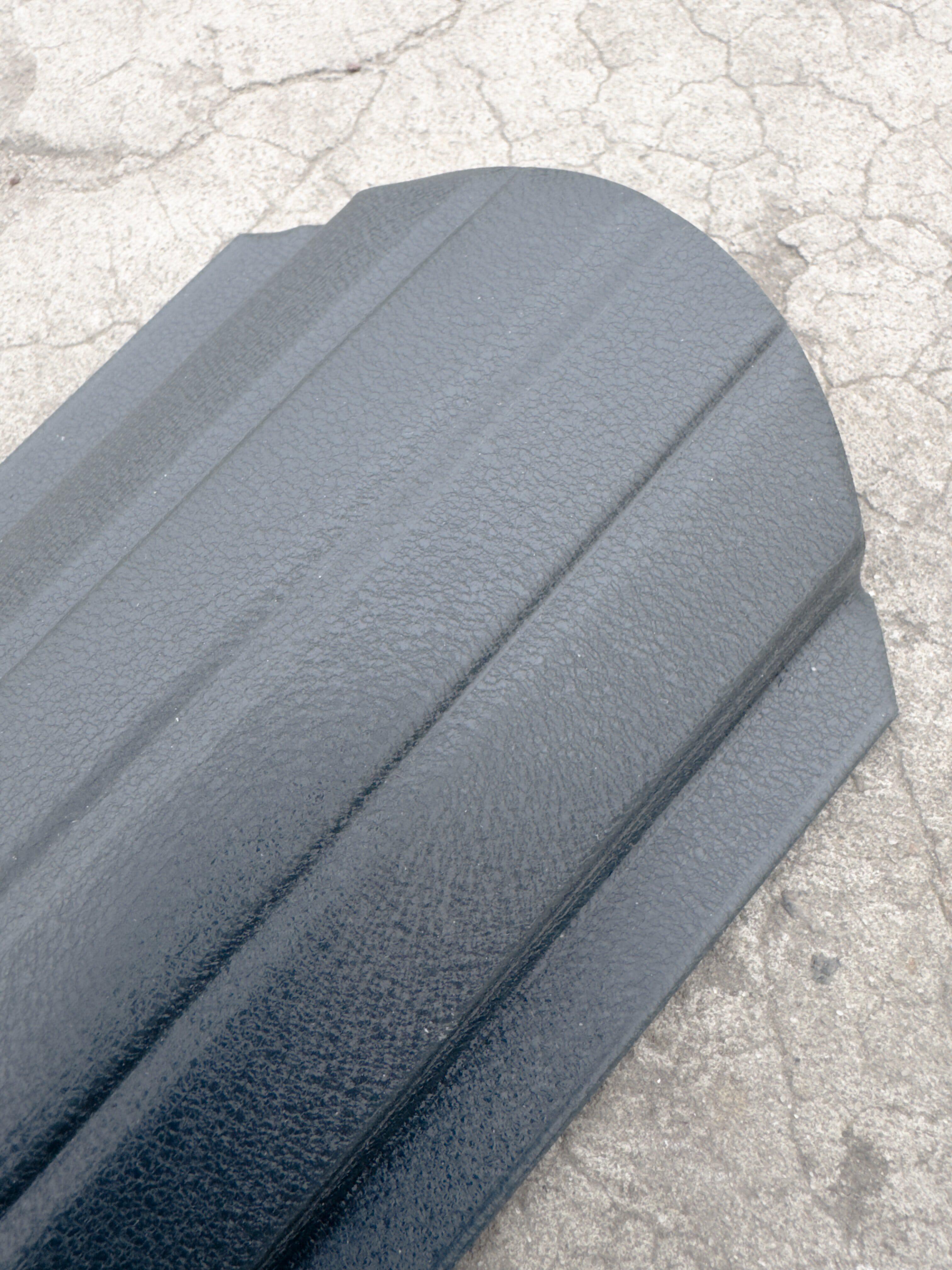 Євроштахетник напівкруглий Astra-company 1700х102х0,45 мм RAL 7024 мат Графітово-сірий