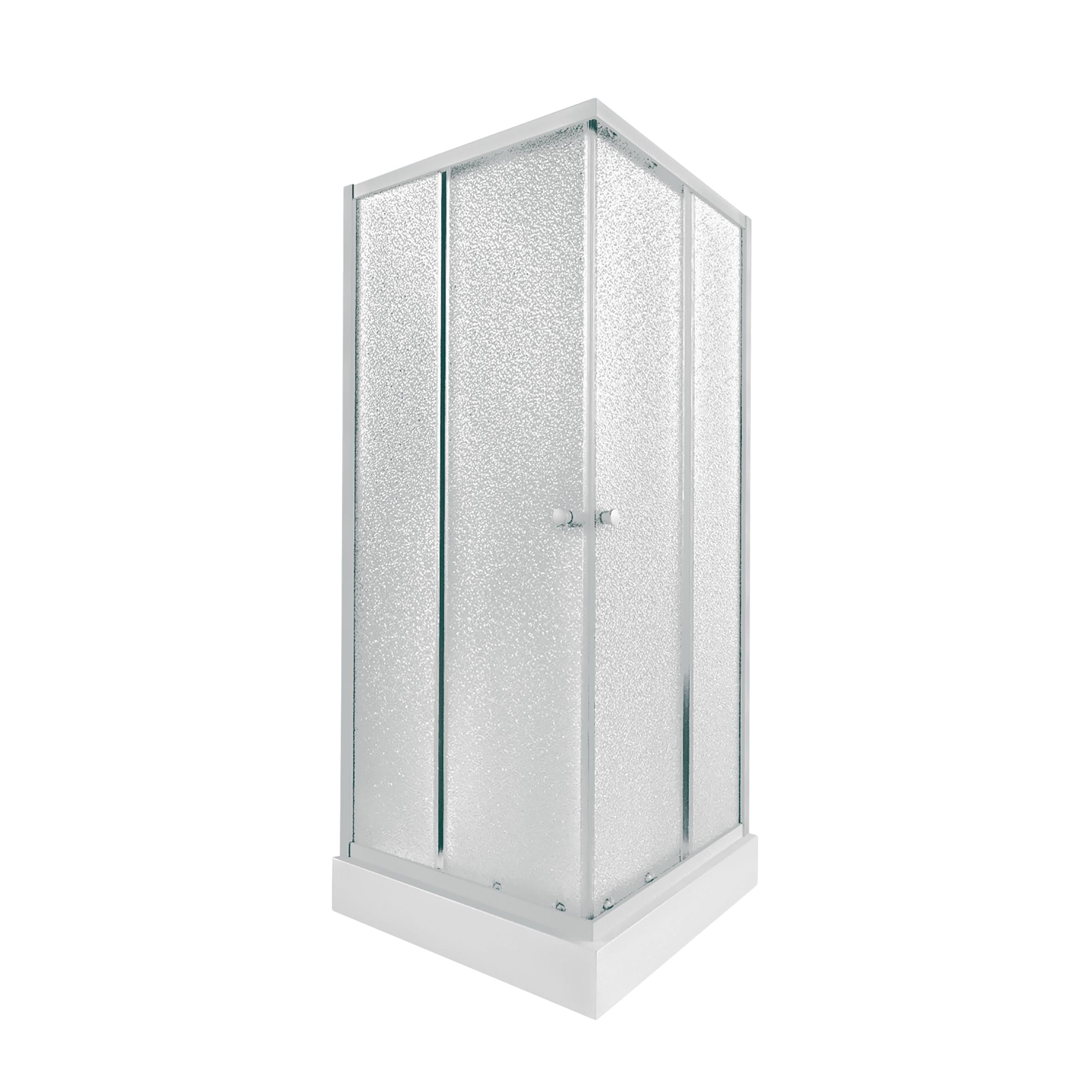 Душевая кабина Qtap Presto/Tern PREWHI1099SP5SET 90x90x197 см Белый (124532)