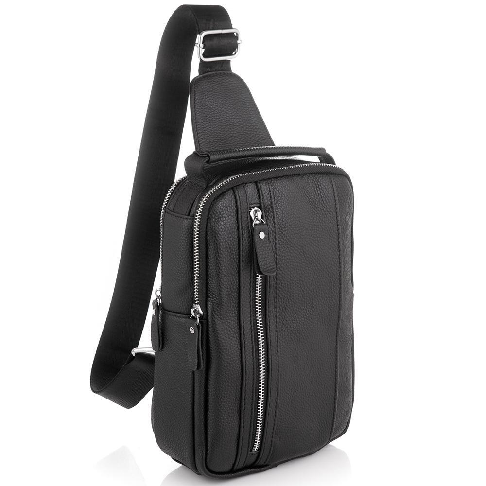 Мужская сумка через плечо Royal Bag A25F-693A Черный (4973)