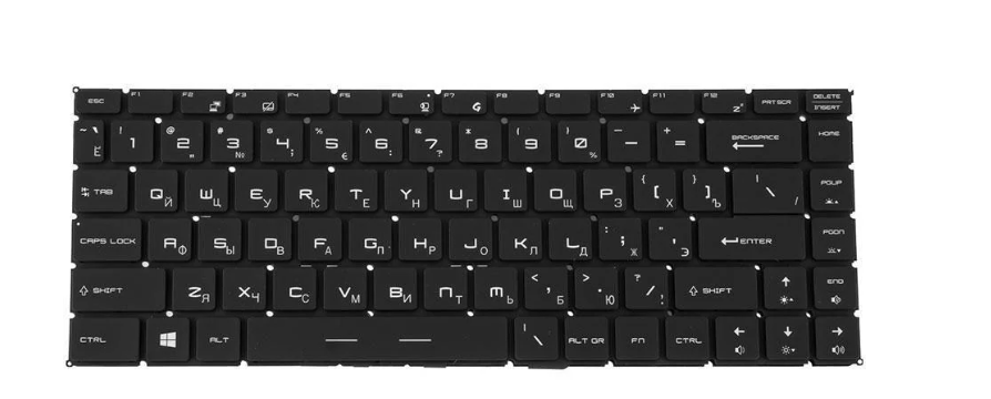 Клавиатура для ноутбука MSI GF65 (184901)