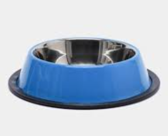Миска для тварин з нержавіючої сталі 1,2 л 30 см Синій (2354930201)