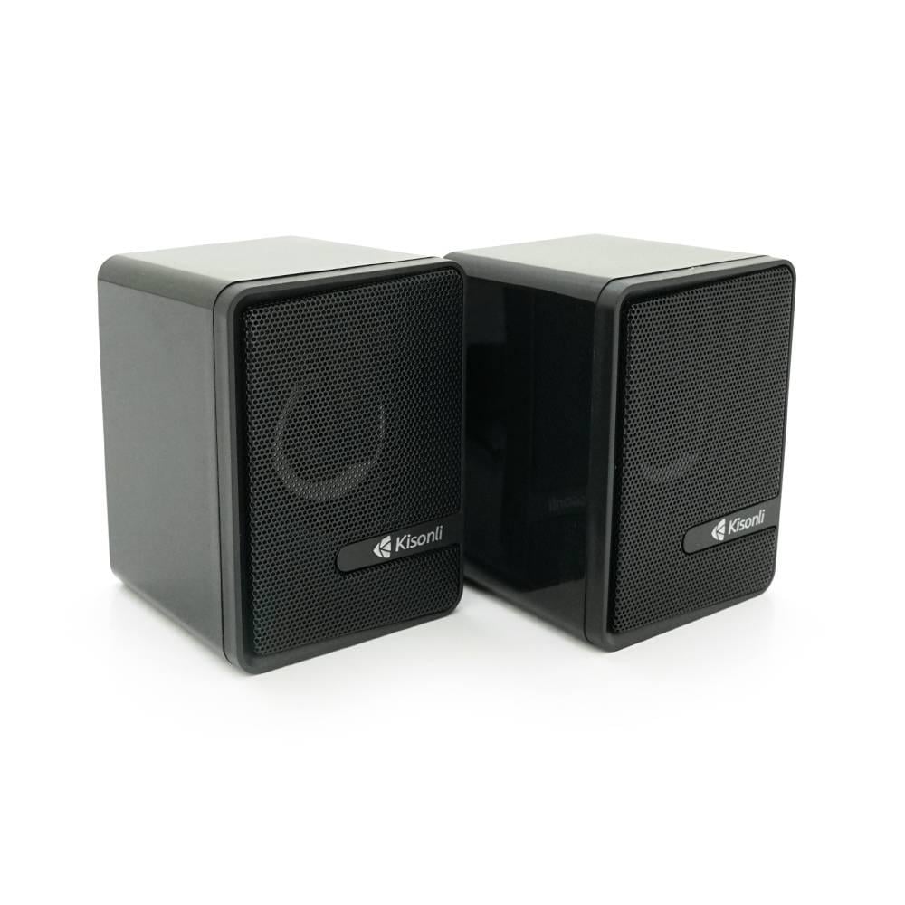 Колонки для ПК і ноутбука Kisonli L-4040 USB/3,5 мм 2х3W 20Hz-20KHz Black (32938)