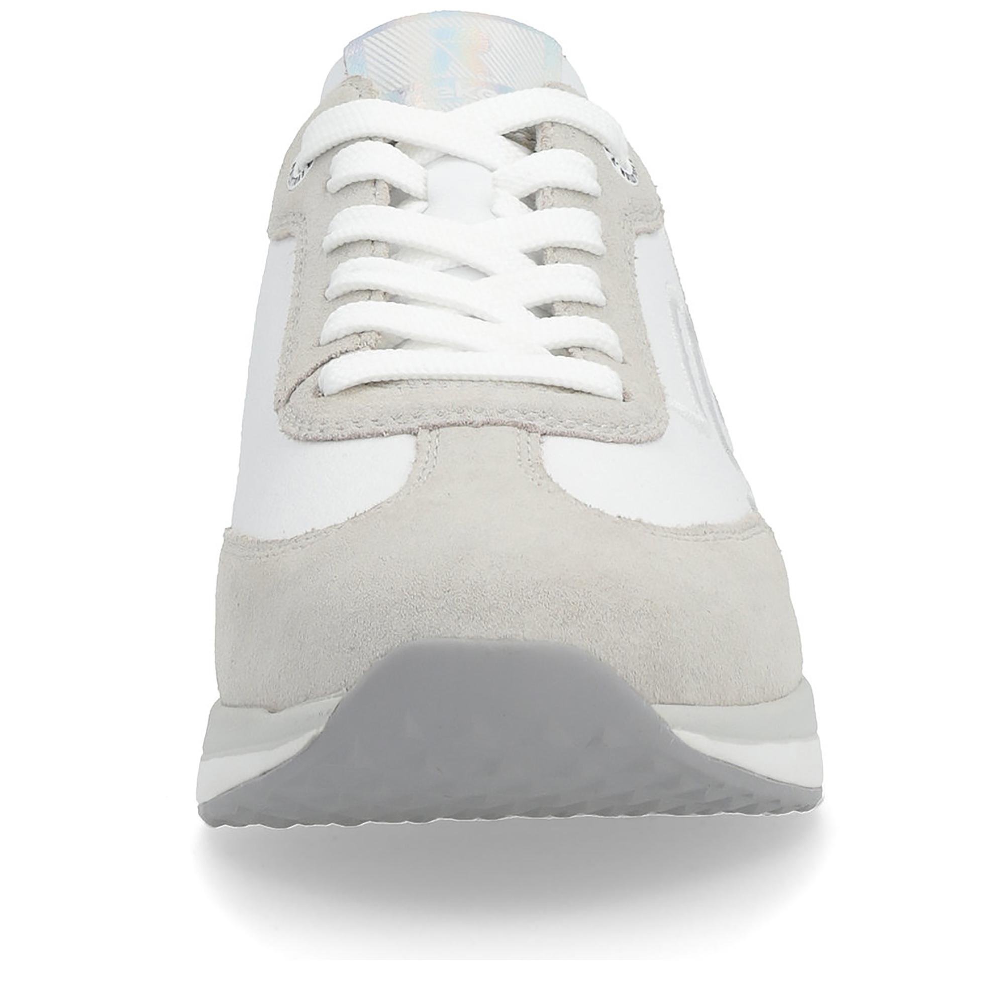 Кроссовки женские осенние RIEKER Evolution р. 39 Белый/Серый (035526-39) - фото 9