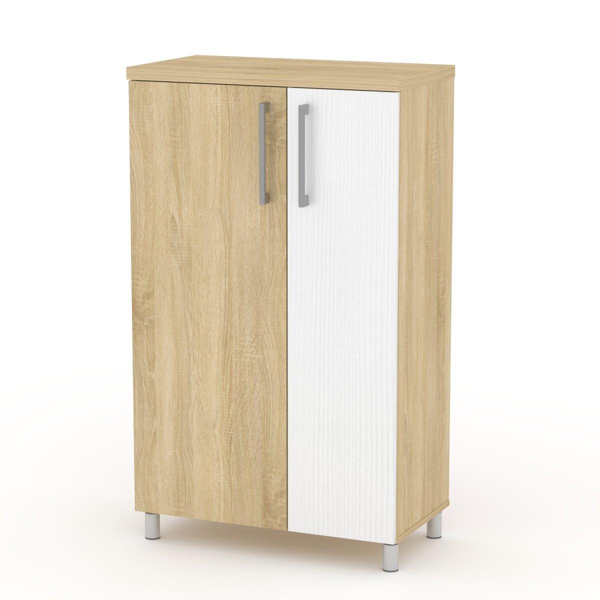 Комод Тумба-2 Компанит МГ-2 Сонома/Нимфея альба (14251) - фото 1 Комод Тумба-2 Компанит МГ-2 Сонома/Нимфея альба (14251) - фото 1