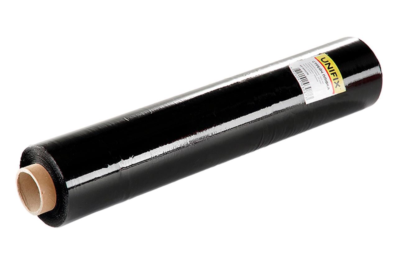 Стрейч плівка Unifix 500 мм x 2,3 кг x 20 мкм Чорний (SP-50023B)