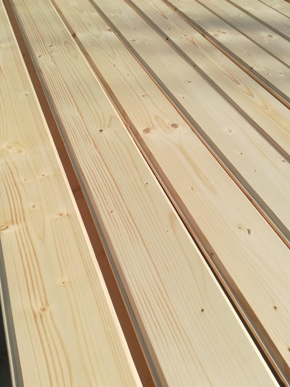 Фальш-брус лиственница 1 сорт АВ 35х135х3000 мм (533) - фото 2