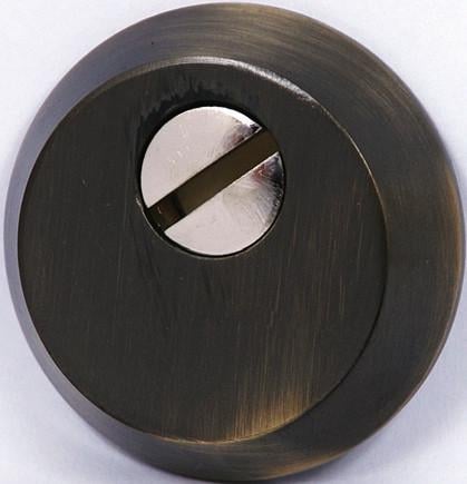 Броненакладка для цилиндра SIBA S400, античная бронза (S400 AB) - фото 2 Броненакладка для цилиндра SIBA S400, античная бронза (S400 AB) - фото 2