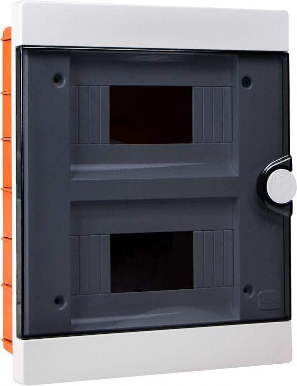 Щит распределительный АСКО-Укрем Ubox 16 модулей пластик 287х233х94 мм Прозрачный (A0270010015)