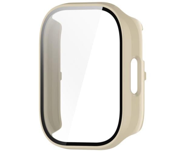 Чехол с защитным стеклом Protective Cover with Glass для Redmi Watch 5 Active Кремовый