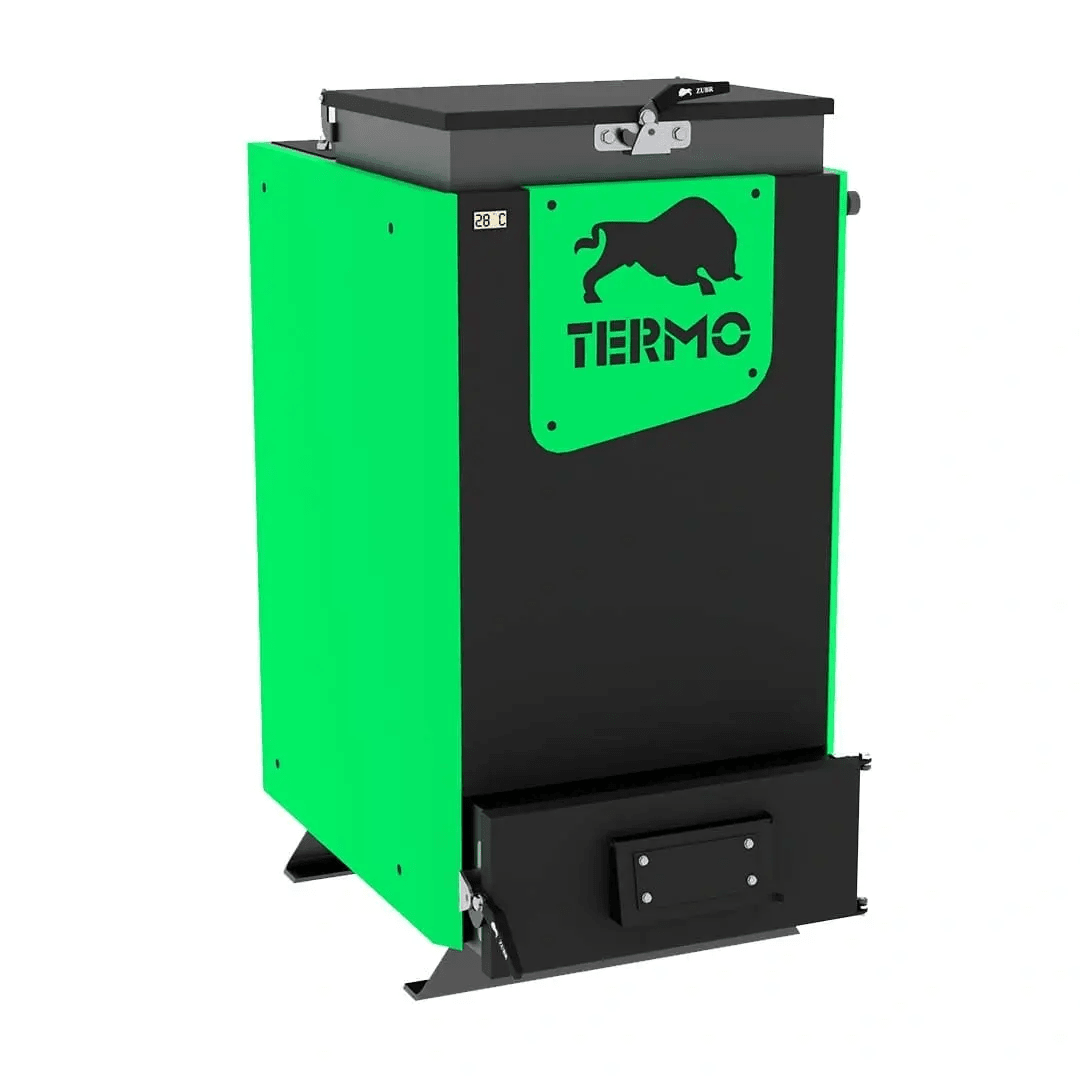 Котел твердотопливный шахтного типа ZUBR Termo 10 кВт (ZUBR-termo10)