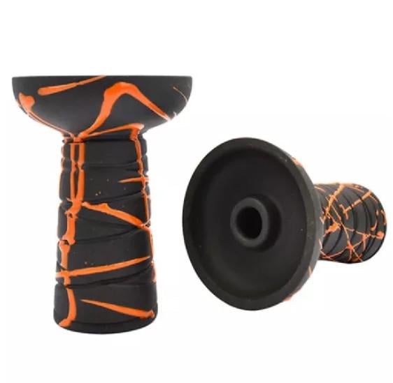 Чаша Gusto Bowls Classic Phunnel Black/Orange (23690)