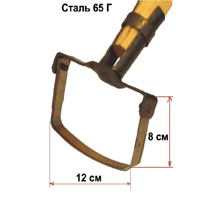 Культиватор ручний Стриж 12 х 8 см сталь (iz16539) - фото 2 Культиватор ручний Стриж 12 х 8 см сталь (iz16539) - фото 2
