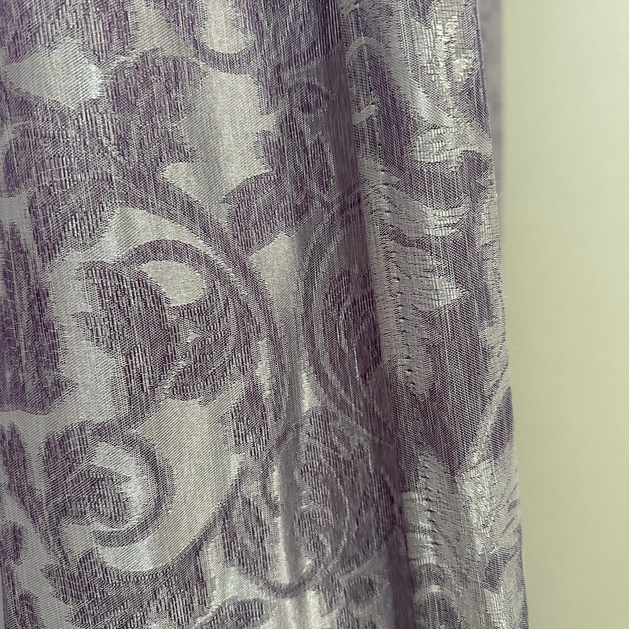 Шторы Севилья жаккардовые 1,5х2,7 м 2 шт. Лиловый (28740529) - фото 9