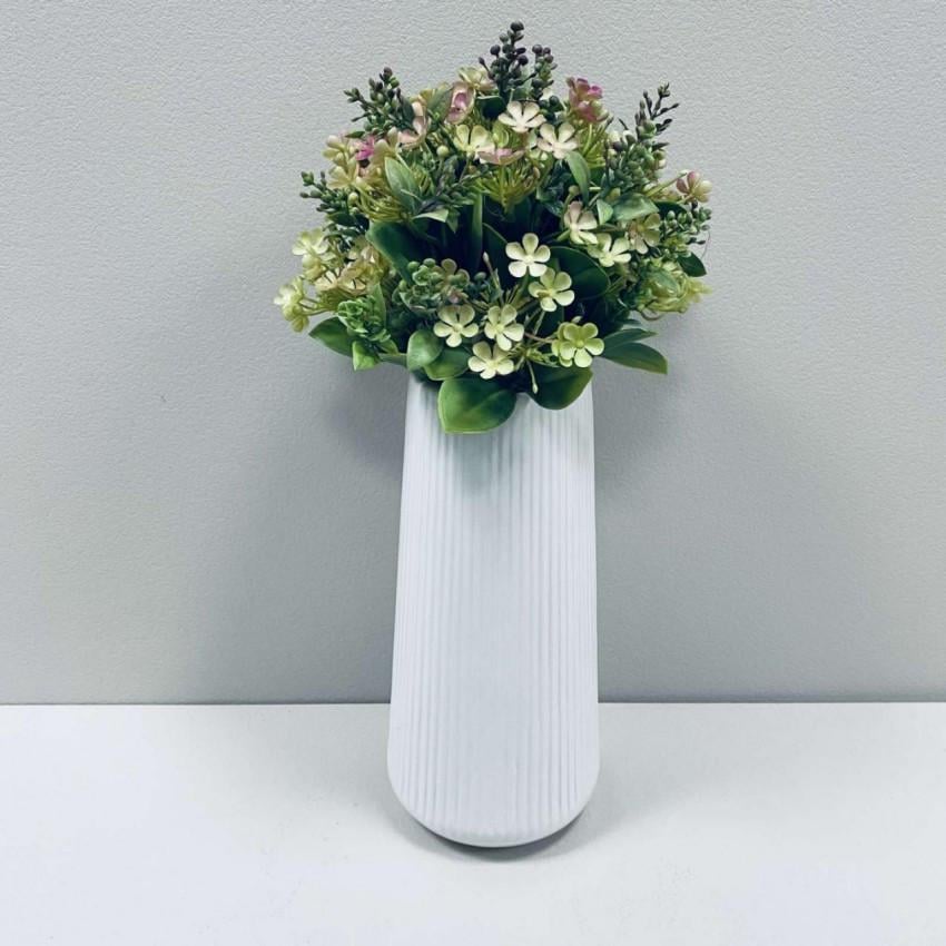 Ваза керамічна Stenson R95385-32M Petalia 20 см (2679984300)