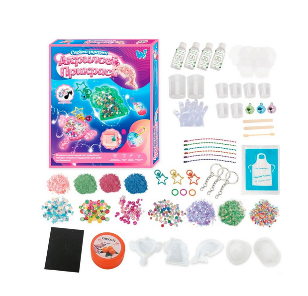 Набор для создания акриловых украшений WToys 17947/86608/55404