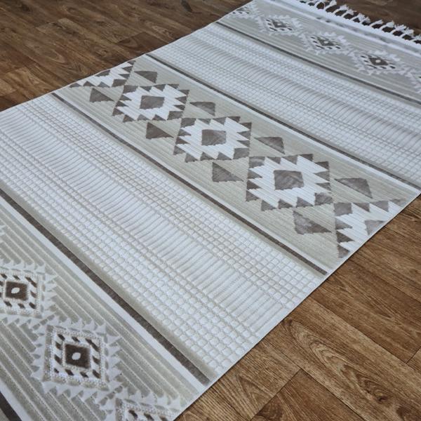 Ковер акриловый Garden 1,5х2,3 м Кремовый/Бежевый (048191) - фото 2 Ковер акриловый Garden 1,5х2,3 м Кремовый/Бежевый (048191) - фото 2