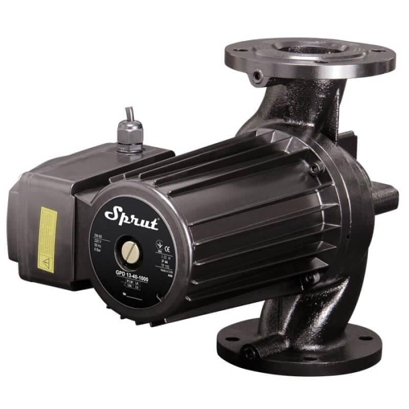 Насос циркуляционный Sprut GPD 8-8-400 DN40 фланцы кабель 650 Вт Насос циркуляционный Sprut GPD 8-8-400 DN40 фланцы кабель 650 Вт