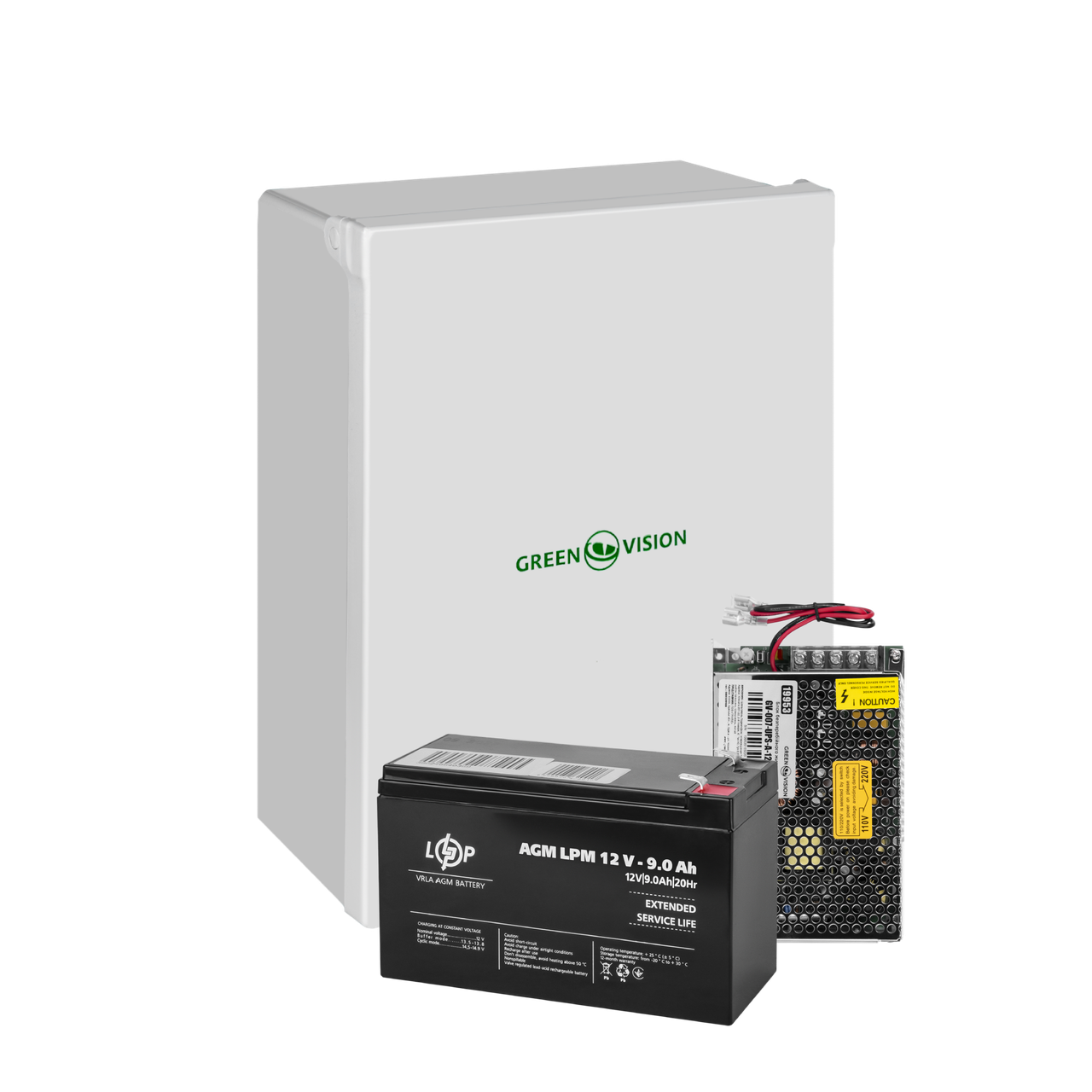 Блок бесперебойного питания GreenVision GV-007-UPS-A-1203-8A-9Ah в боксе с АКБ (2352549035) Блок бесперебойного питания GreenVision GV-007-UPS-A-1203-8A-9Ah в боксе с АКБ (2352549035)