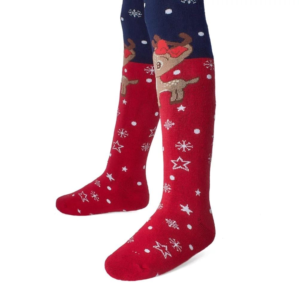 Колготки детские махровые Star Kids 707 SK071 80-86см Темно-синий