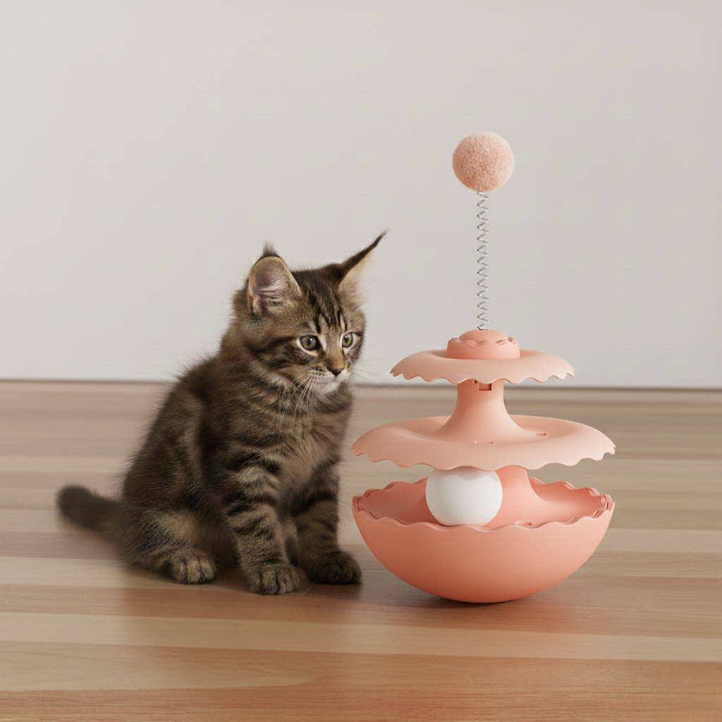 Игрушка-качалка интерактивная для кошек и котят